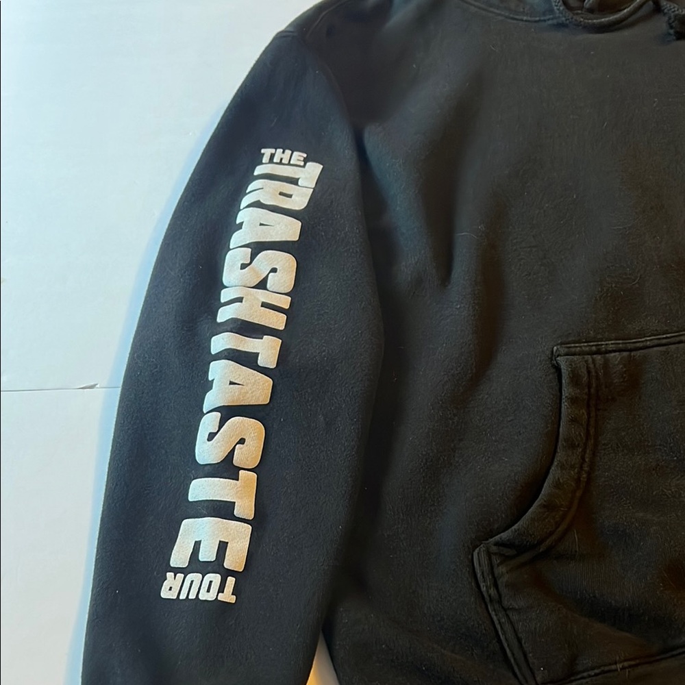 The Trash Taste Tour Sweatshirt Hoodie Podcast Event Merch Size L EUC - Picture 8 of 8